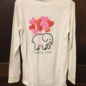 Ivory Ella valentines shirt